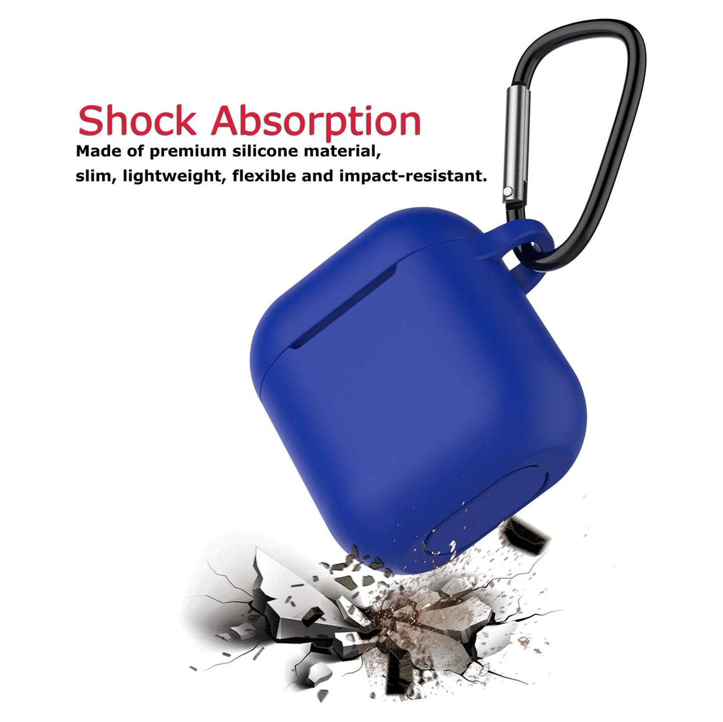 Blueberry Muffin Armor for Your Airpods: The Ultimate Silicone Snuggle with a Keychain Buddy!