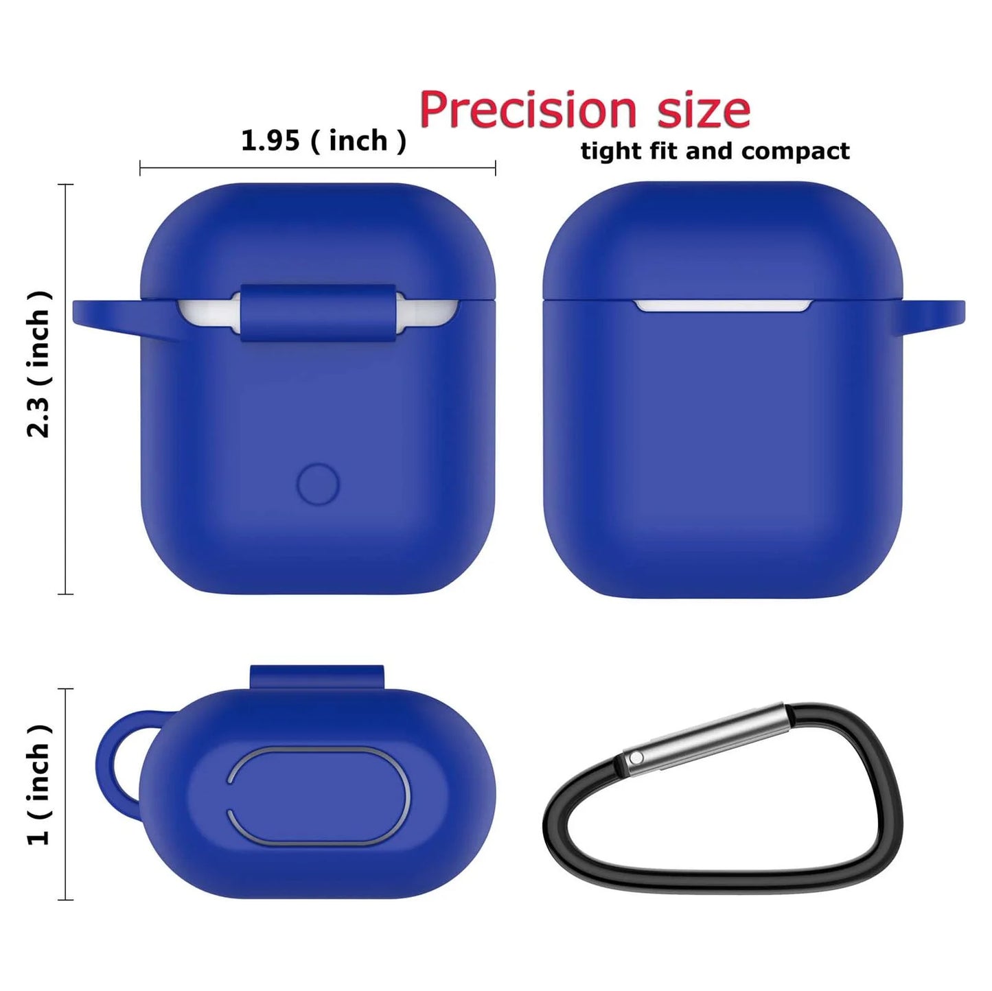 Blueberry Muffin Armor for Your Airpods: The Ultimate Silicone Snuggle with a Keychain Buddy!